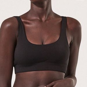 Pact apparel organic cotton scoop bra. S small